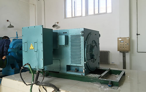 虞城某水电站工程主水泵使用我公司高压电机